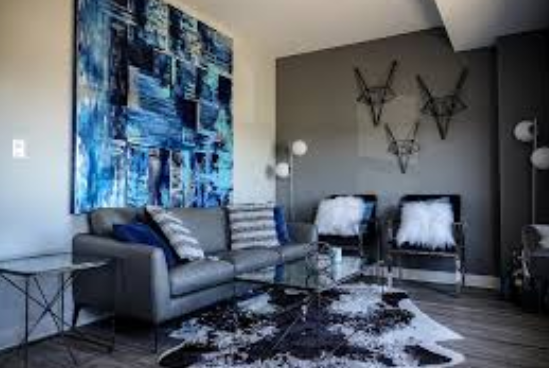wall art in living room